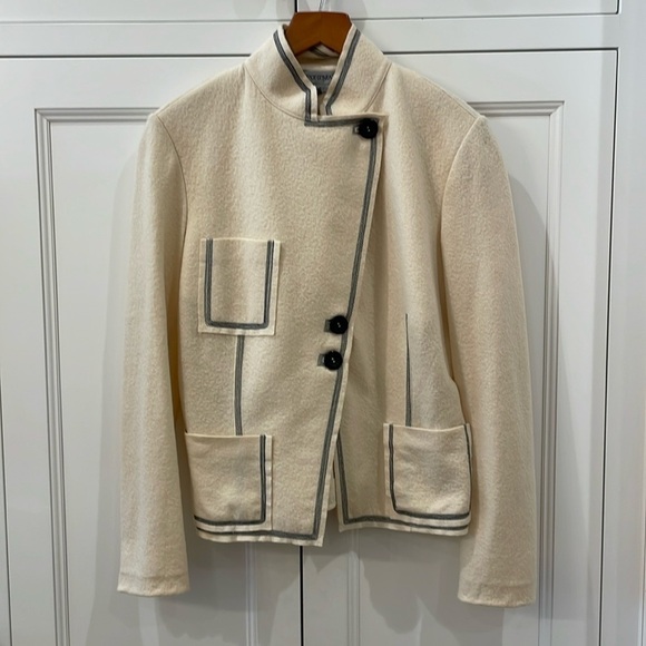 SPORTMAX  Italy Wool Jacket—GORGEOUS!!  Like New Condition!!  Size Medium - Picture 1 of 8